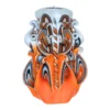 ARCADIA Major — Lumânare decorativă sculptată PREMIUM, Chihlimbar Glorios — detaliu 2 ARCADIA Major — Lumânare decorativă sculptată PREMIUM, Chihlimbar Glorios — detaliu 2