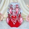ARCADIA Major — Lumânare decorativă sculptată PREMIUM, Vermillion Luxe — detaliu 3 ARCADIA Major — Lumânare decorativă sculptată PREMIUM, Vermillion Luxe — detaliu 3